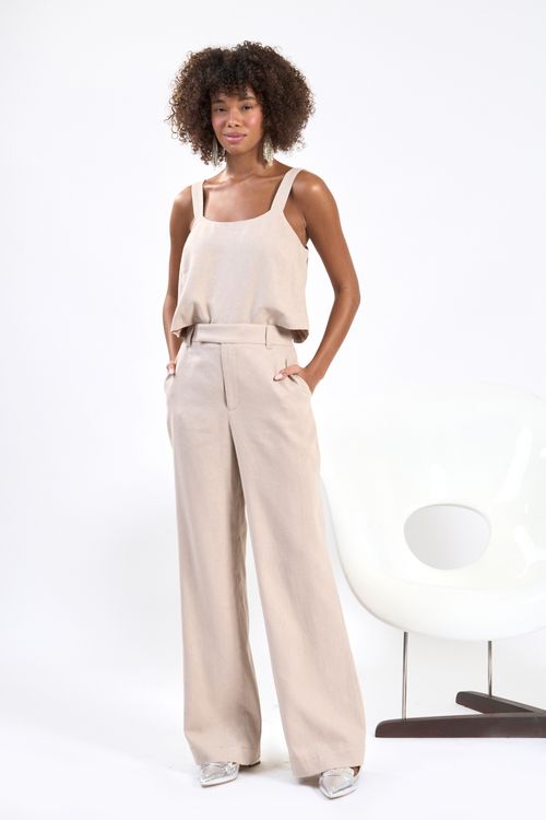 Blusa estilo cropped alça