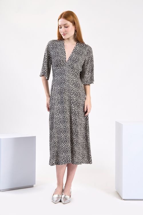 Vestido estilo manga sino estp. texas