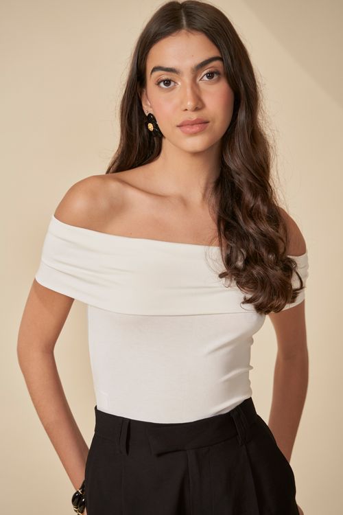 Blusa spirit decote ombro a ombro