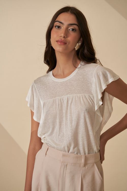 Blusa spirit babados cava