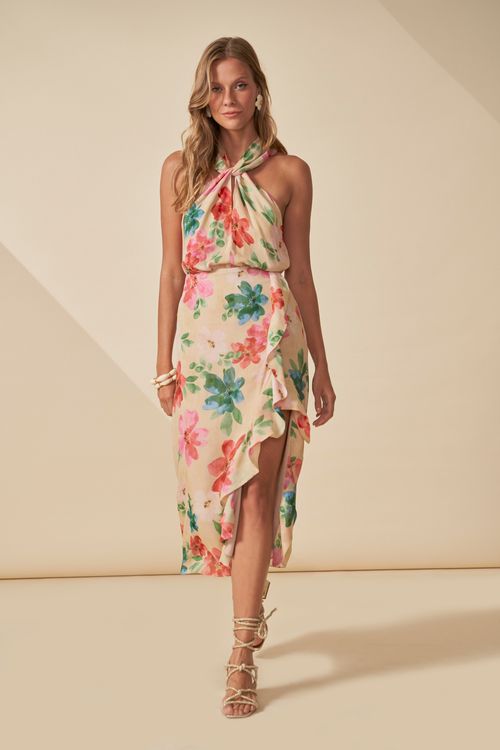 Saia escape fenda est floral