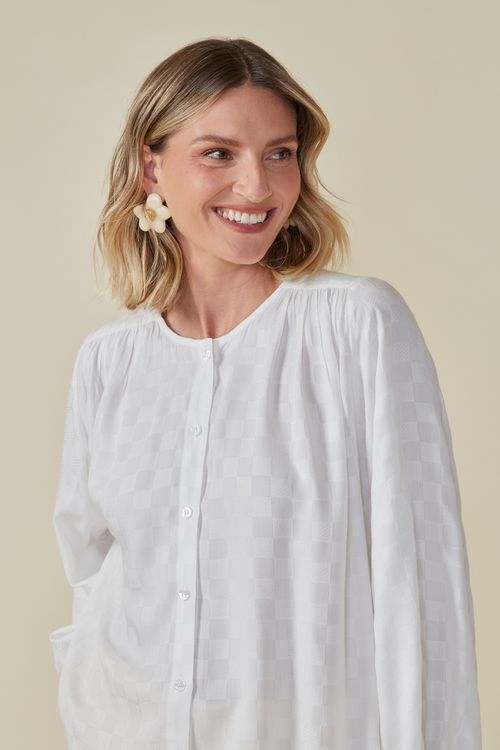 Camisa escape botões