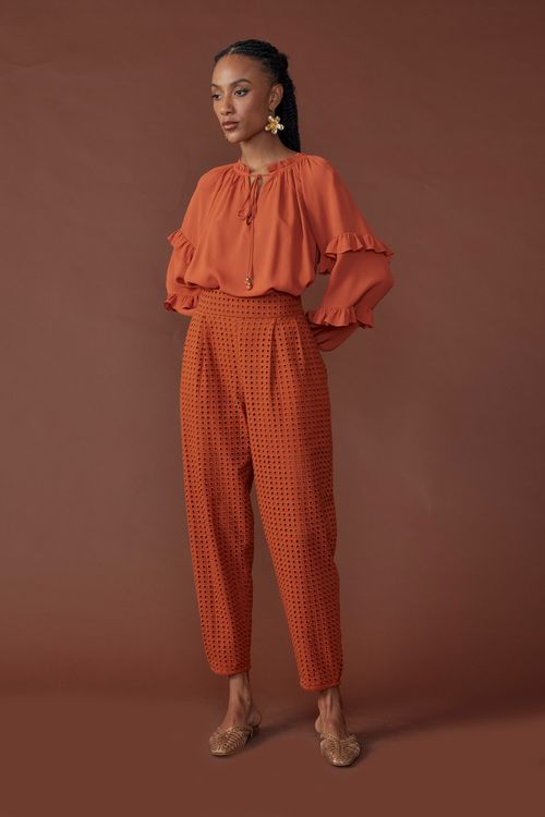 Calça sense pregas