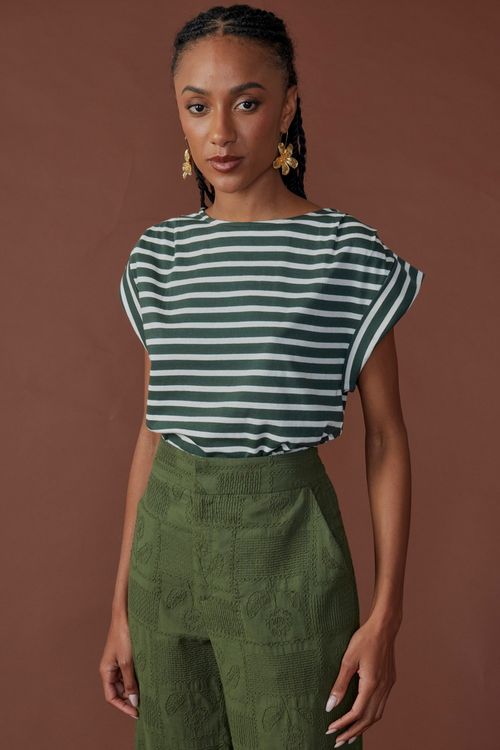 Blusa express muscle tee pregas ombro