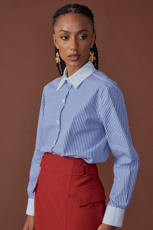 Camisa sense listrada