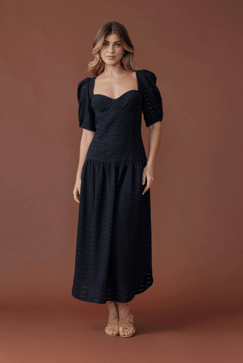 Vestido sense cintura baixa mg bufante