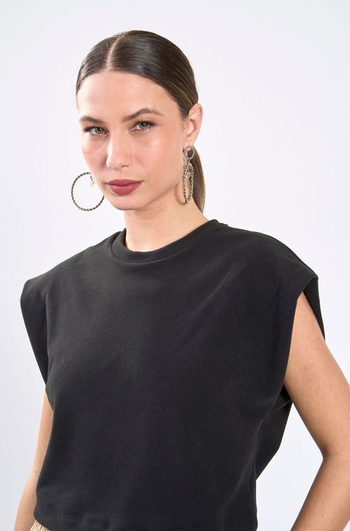 Blusa essência ombro deslocado