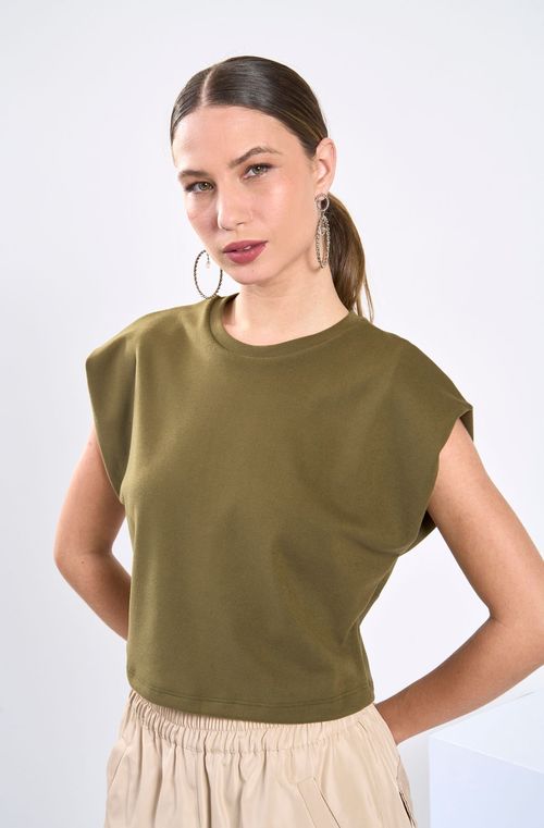 Blusa essência ombro deslocado