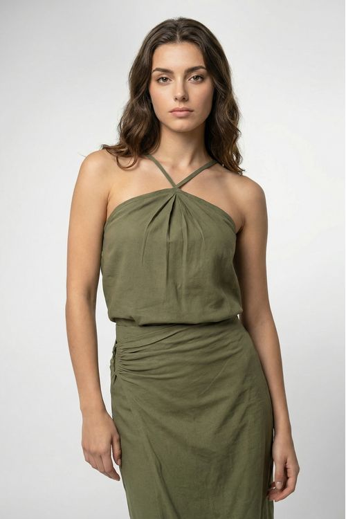 NEW IN: Blusa Linho Pregas Noronha