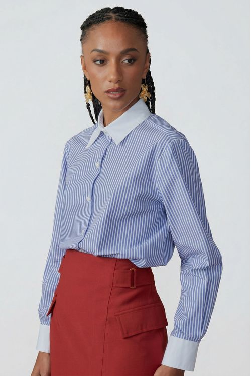 Camisa sense listrada